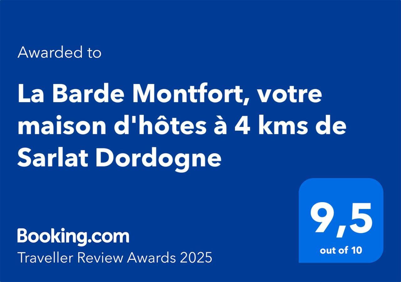 La Barde Montfort, Votre Maison D'Hotes A 4 Kms De Sarlat Dordogne Vitrac  Bagian luar foto